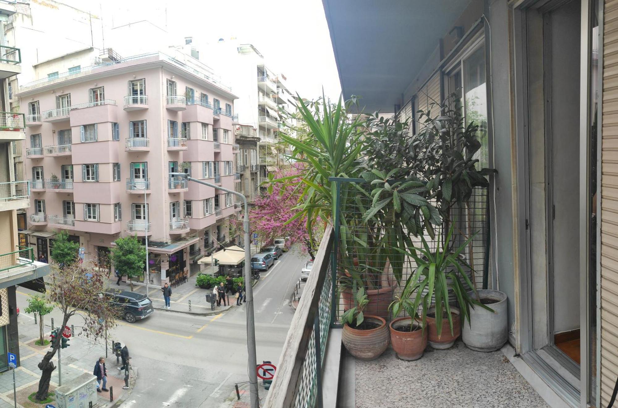 Elegant Luminous Downtown Apartment เทสซาโลนิกิ ภายนอก รูปภาพ